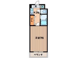 ポ－トサイドアベニュ－１２３の物件間取画像